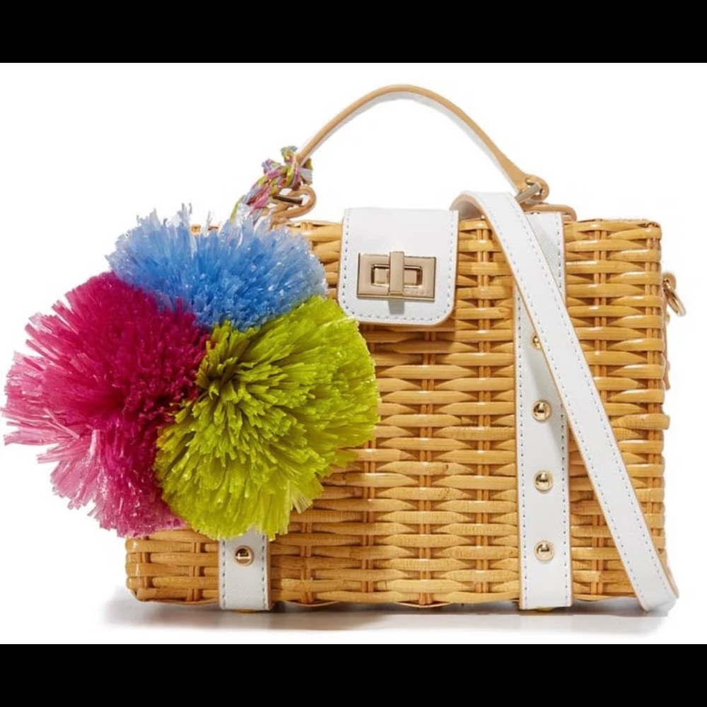 Milly Wicker Basket Bag